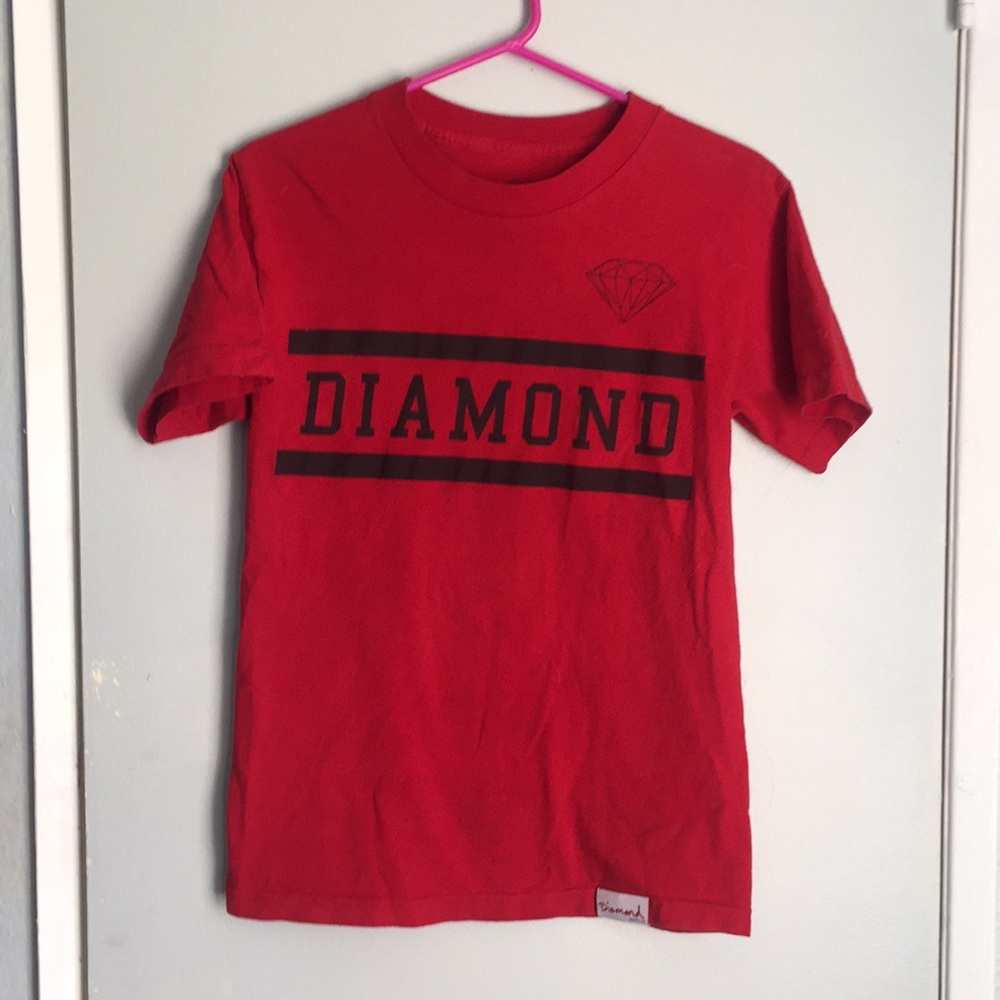 Diamond red small shirt